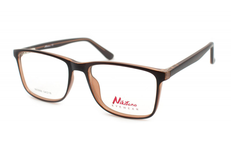 Стильна пластикова оправа для окулярів Nikitana 3996